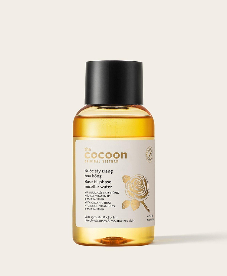 Nước Tẩy Trang Cocoon Rose Hoa Hồng Làm Sạch Da Và Cấp Ẩm 140ml - 1