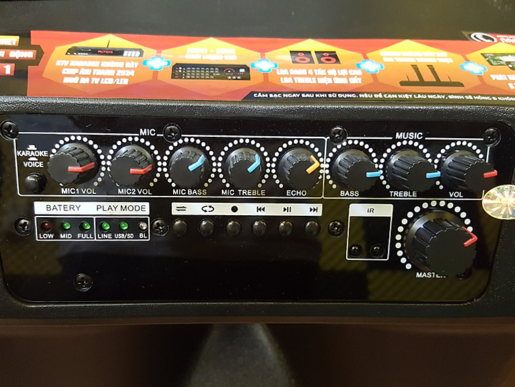 Loa k&eacute;o di động Acnos BeatBox KB39U 2019 (NEW)