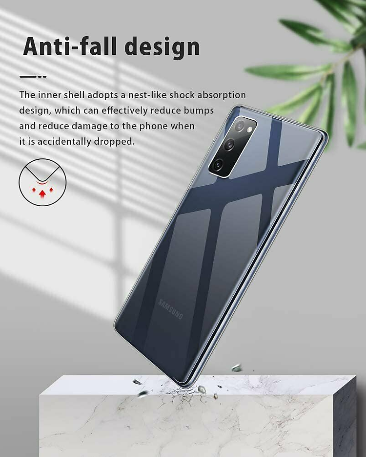 Ốp lưng silicon dẻo trong suốt mỏng 0.6mm cho Samsung Galaxy S20 FE hiệu Ultra Thin độ trong tuyệt đối, chống trầy xước - Hàng nhập khẩu