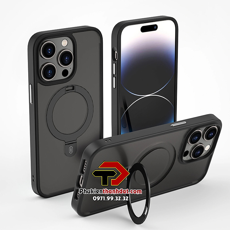 Ốp lưng iPhone 14 Pro Max hỗ trợ sạc không dây chính hãng WIWU Protective Case