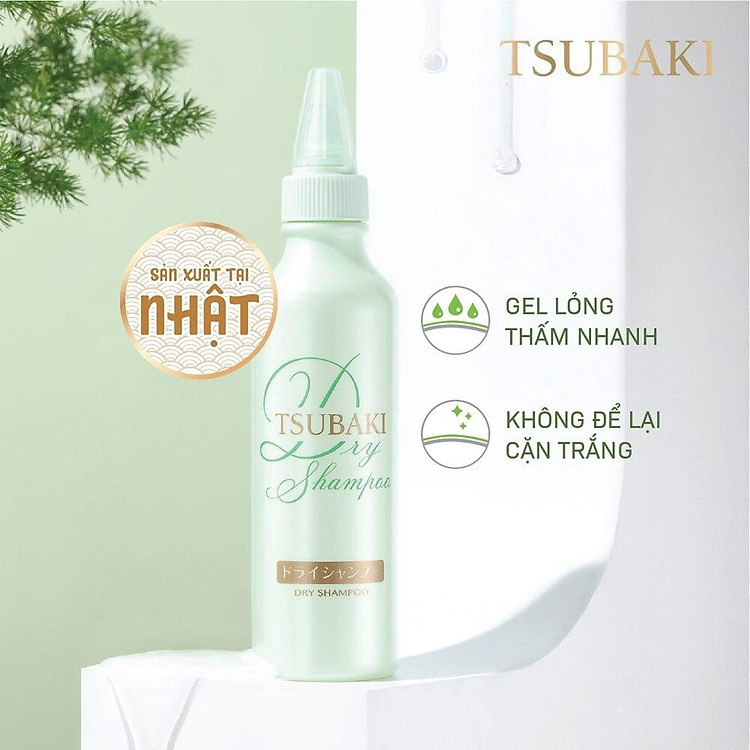 Tsubaki Dry Shampoo Gel 180ml - 1