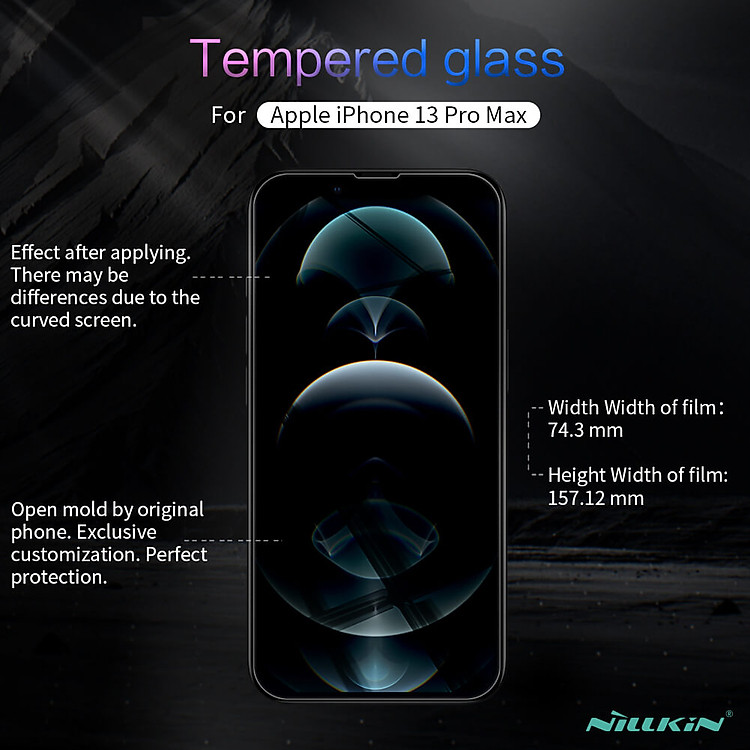 Nillkin Amazing H tempered glass screen protector for Apple iPhone 13 Pro Max