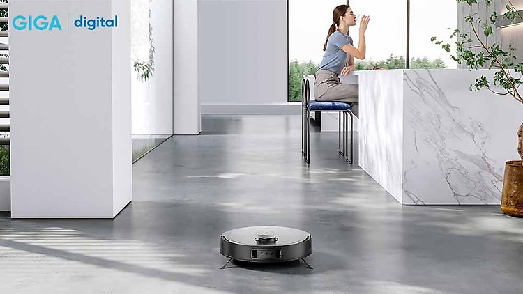 Thiết kế robot hút bụi lau nhà Deebot X1 OMNI nhỏ gọn