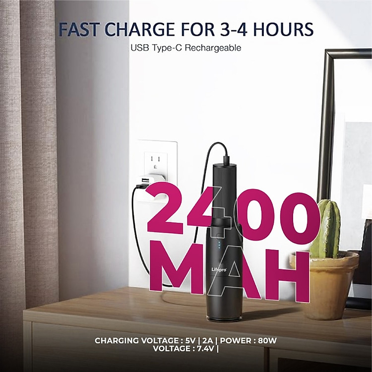 Hút bụi không dây Lifepro L368-VC Wireless