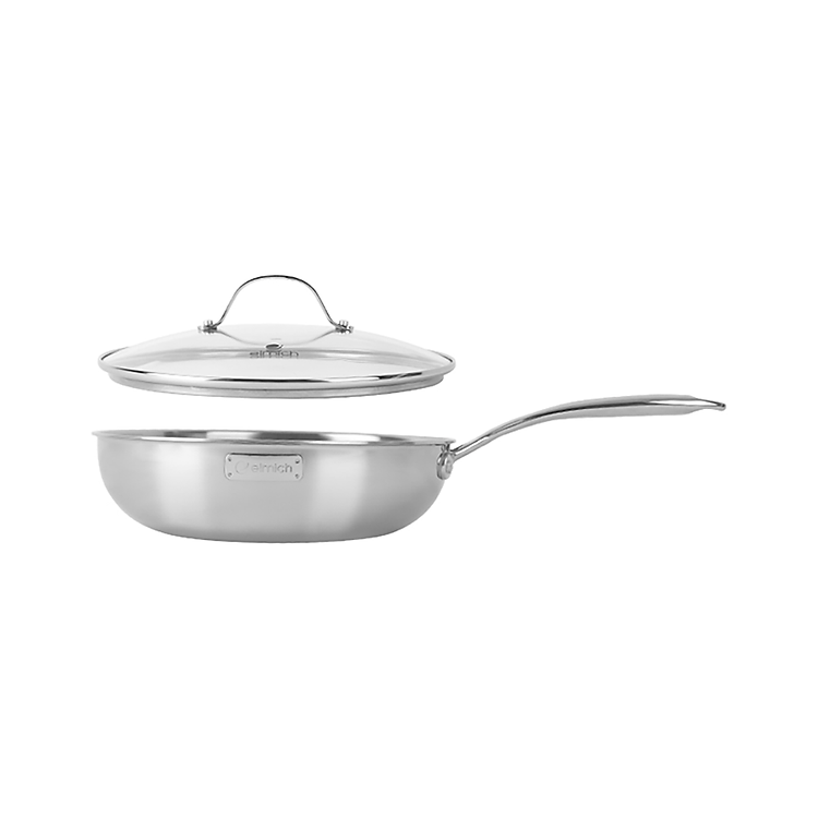 Chảo inox cao cấp 3 lớp đáy liền Elmich Tri-Max EL-3798 size 30cm