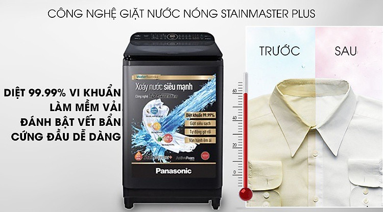 MÁY GIẶT PANASONIC INVERTER 10.5 KG NA-FD10VR1BV