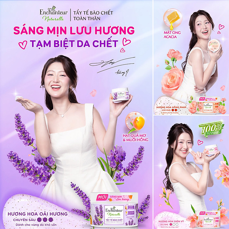 Sản phẩm Tẩy Tế Bào Chết Toàn Thân Enchanteur 250g hiện đã có mặt tại Hasaki