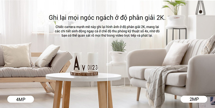 Ghi lại mọi ngóc ngách ở độ phân giải 2K