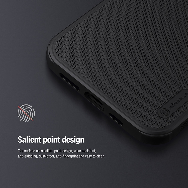 Ốp Lưng Nillkin Super Frosted Shield Pro dành cho iPhone 13 / 13 Pro / 13 Pro Max - Hàng Nhập Khẩu