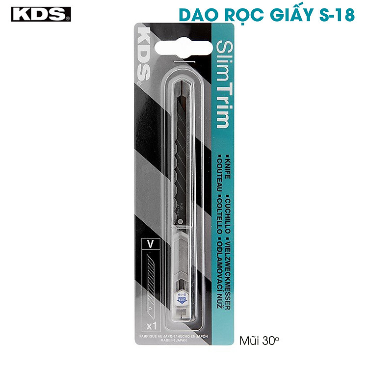 dao rọc giấy nhật KDS S-18