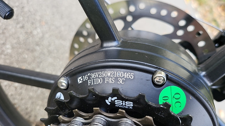 xe đạp trợ lực điện gấp gọn fiido d2s 6