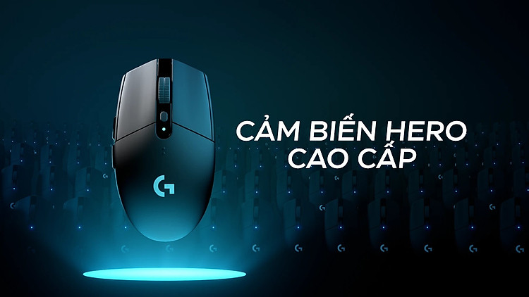 Chuột game không dây Logitech G304 Trắng (USB)