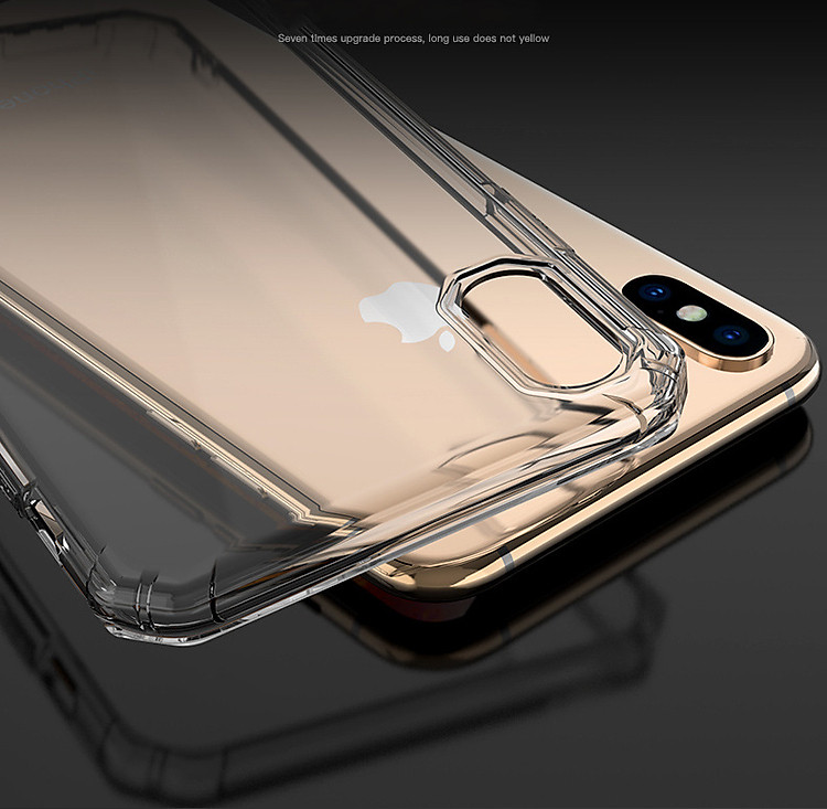 Ốp Silicon TPU Leeu Design dành cho iPhone Xs Max_ Hàng Nhập Khẩu