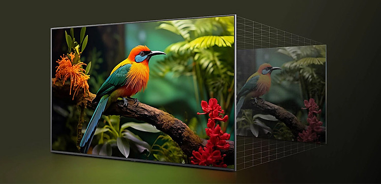 4K Super Upscaling Tivi LG QNED AI 4K 43 Inch 43QNED80ASA
