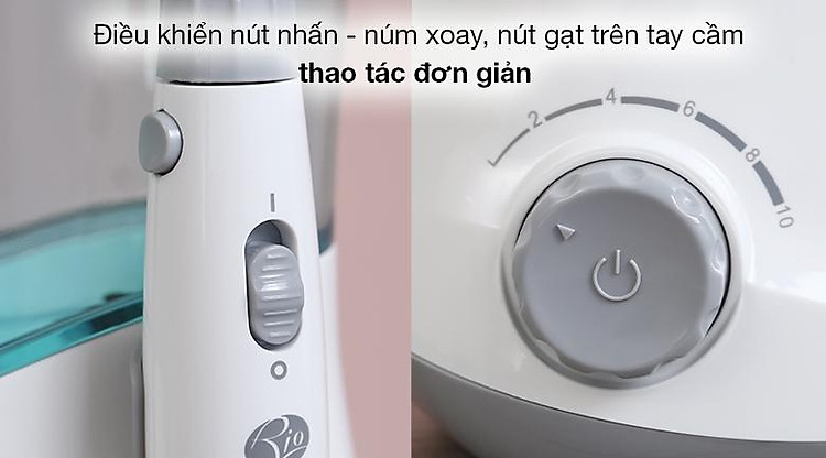 máy tăm nước gia đình rio dcic - hàng chính hãng 5