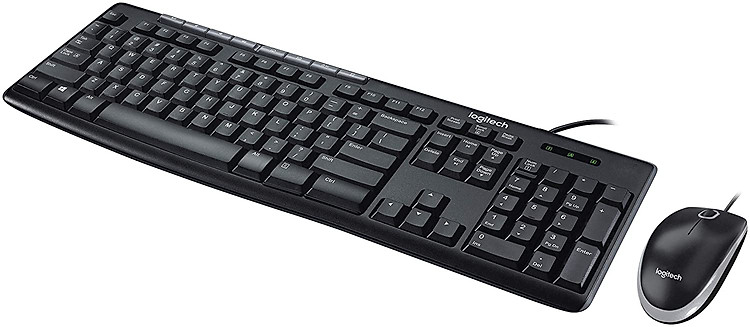 Combo bàn phím và chuột Logitech MK200 12