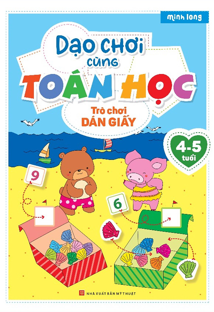 Dạo Chơi Cùng Toán Học - Trò Chơi Dán Giấy (4-5 Tuổi)