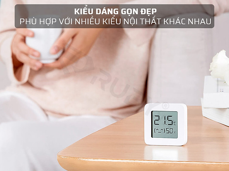 Ẩm kế điện tử có kiểu dáng gọn đẹp