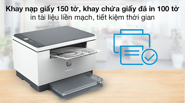 Máy in Laser trắng đen HP LaserJet MFP M236dw//Wifi/đa năng (In/scan/copy) (9YF95A) - Hoạt động in ấn liền mạch