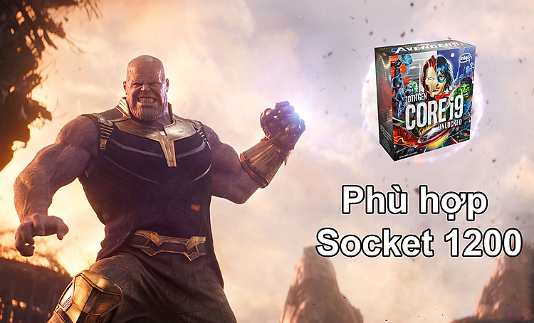 PU Intel Comet Lake Core i9-10900KA Avengers Edition | phù hợp Socket 1200