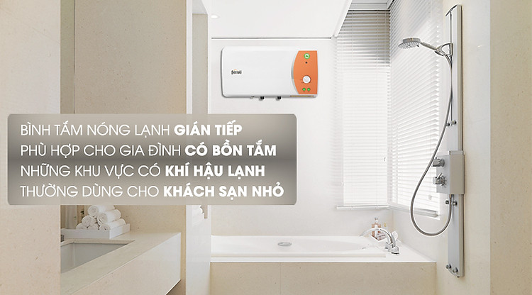 Bình nước nóng Ferroli VERDI 15L TE 15 Lít