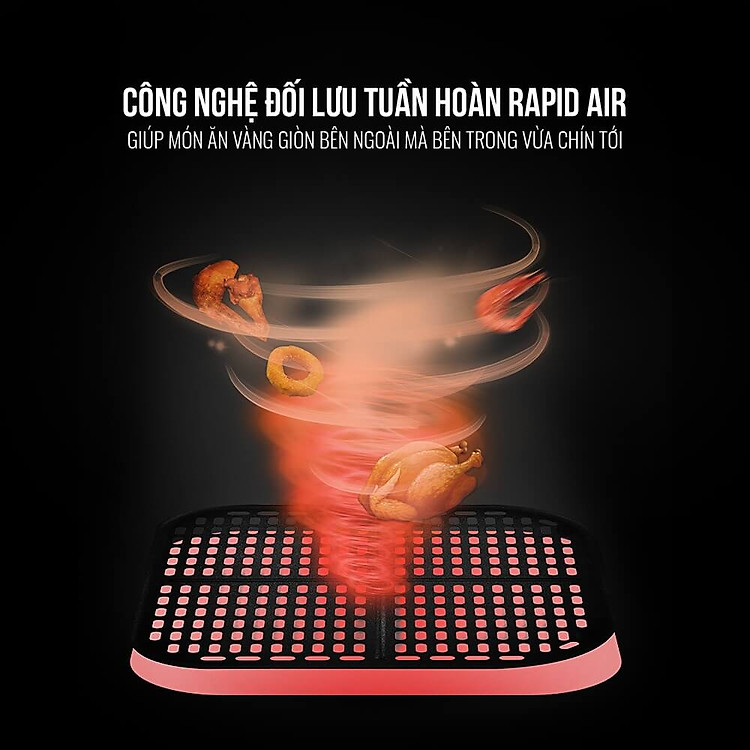 Nồi chiên không dầu Elmich AFE-3948