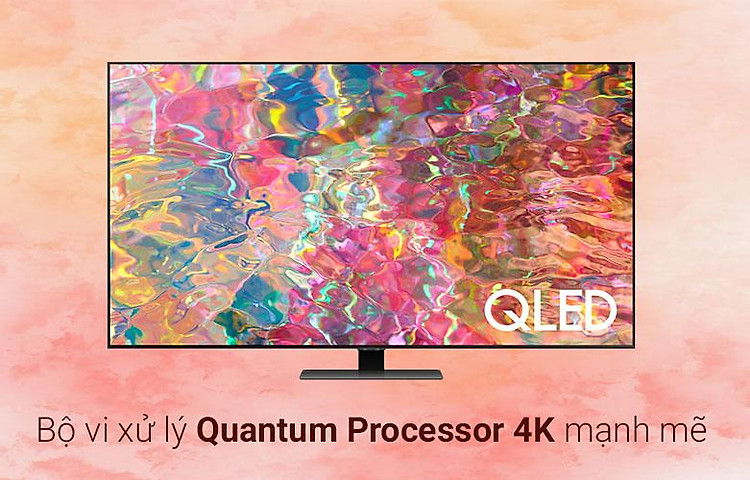 Smart Tivi Samsung 4K QLED 75 inch 75Q80BABộ vi xử lý quantum