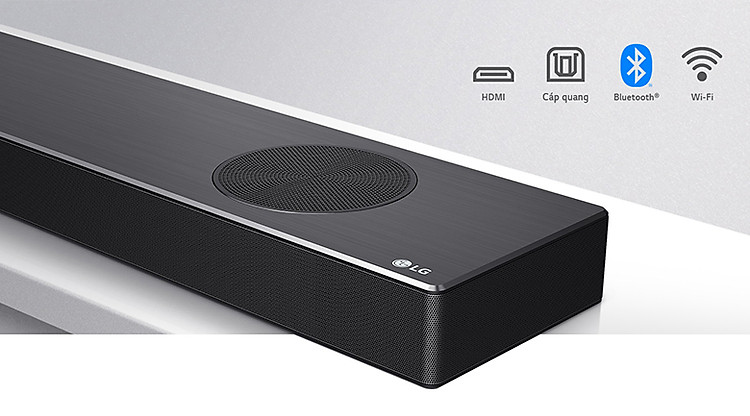 Loa thanh soundbar LG 5.1.2 SN9Y 520W-Cổng kết nối