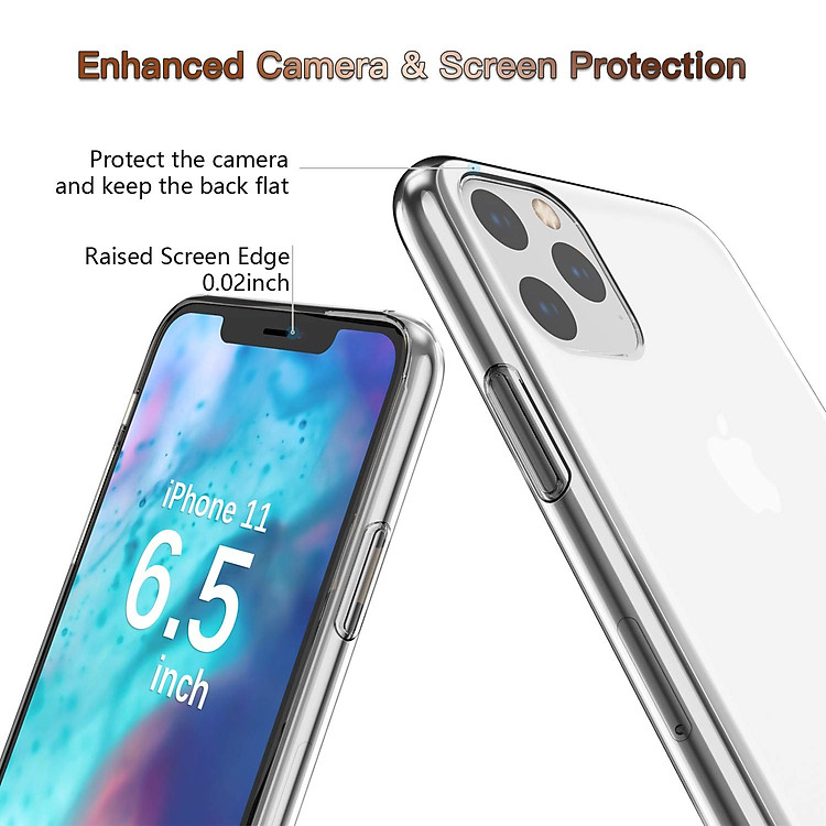 Ốp lưng dẻo silicon cho iPhone 11 Pro Max (6.5 inch) hiệu Ultra Thin (siêu mỏng 0.6mm, chống trầy, chống bụi) - Hàng nhập khẩu