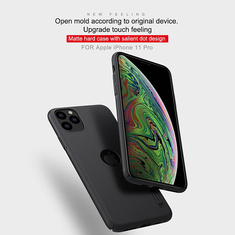 Nillkin Super Frosted Shield Matte cover case for Apple iPhone 11 Pro (5.8) (with LOGO cutout)
