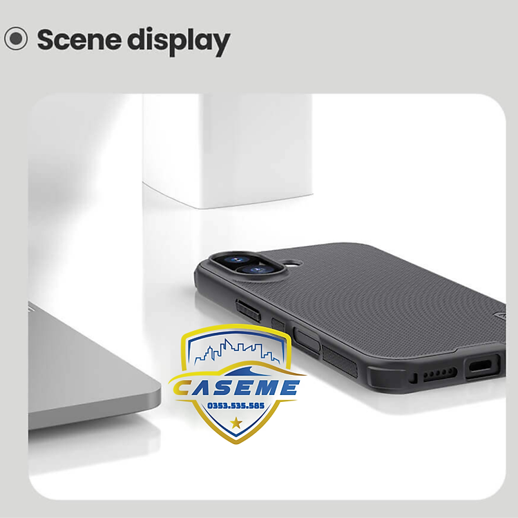 Ốp lưng Nillkin Super Frosted Shield Pro Matte cho iPhone 17 (12)