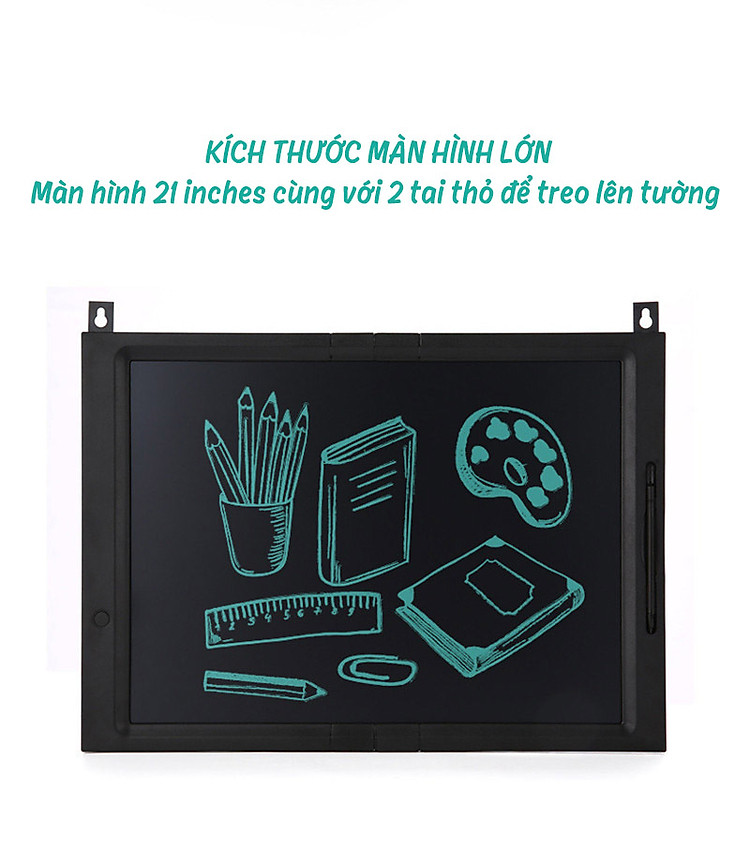 Bảng vẽ tự xóa thông minh size lớn 21 inches Promax M21