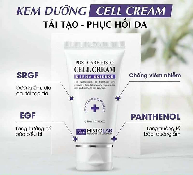Kem dưỡng cell cream histolab