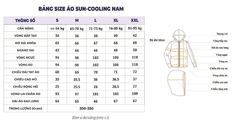 bang-chart-size-ao-nam-suncooling-2021