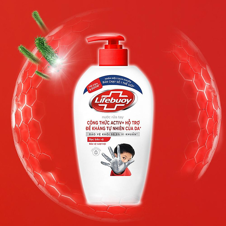 Lifebuoy Anti Bacterial Hand Wash Total 10