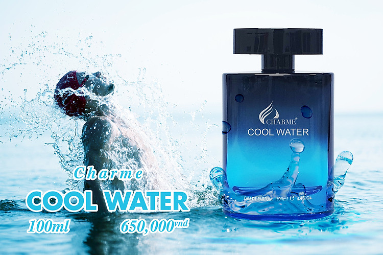 Nước Hoa Charme Cool Water 100ml Nam Chính Hãng