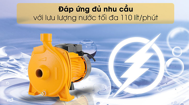 Máy bơm ly tâm Tolsen 79975 750W - Lưu lượng nước tối đa