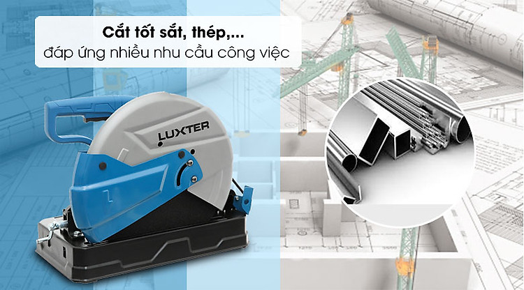 Máy cắt sắt Luxter Wm57410 2600W - Cắt trên nhiều vật liệu