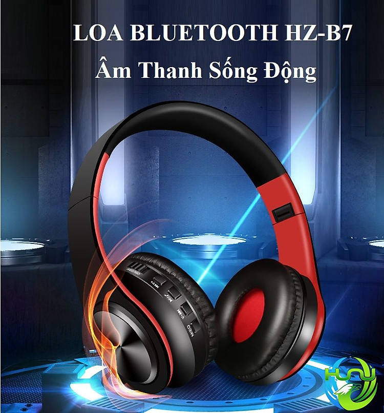 Tai nghe chụp tai bluetooth Huqu HZ-B7 - bluetooth 5.0