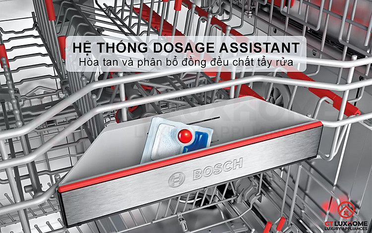 Hệ thống Dosage Assistant hỗ trợ hòa tan hoàn toàn chất tẩy rửa