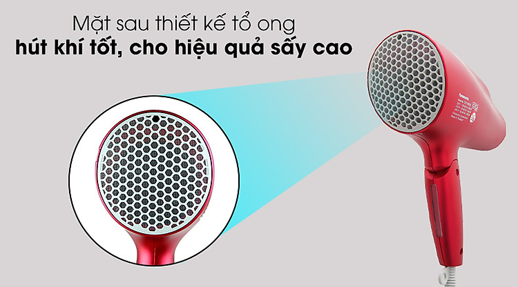 Mặt sau - Máy sấy tóc Panasonic EH-NA98RP645