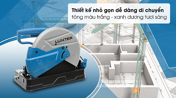 Máy cắt sắt Luxter Wm57410 2600W - Thiết kế 