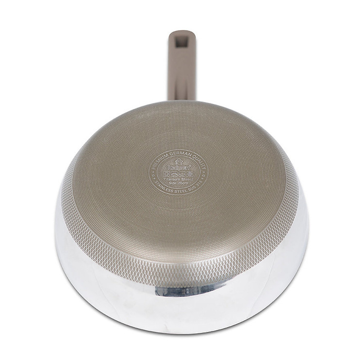 Chảo chống dính liền khối 7 lớp Kalpen Titanium Shield