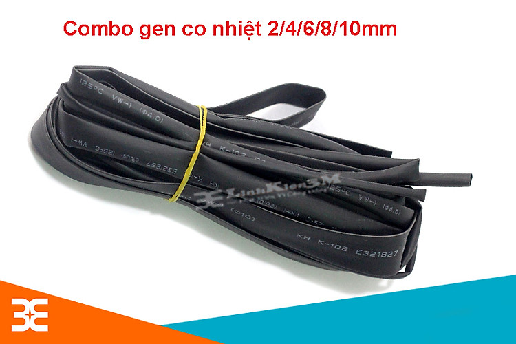 Combo gen co nhiệt, cách điện 2/4/6/8/10mm 2