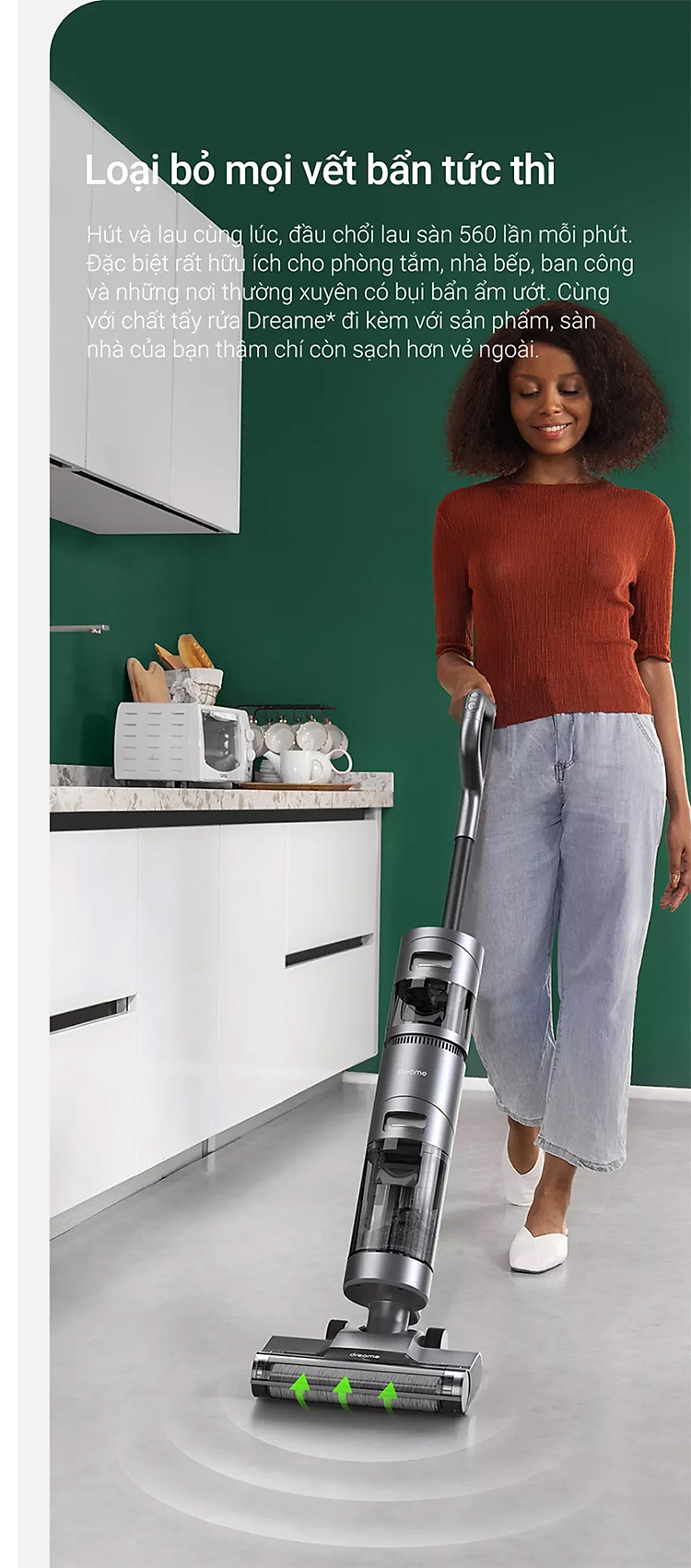 Máy Hút Bụi Lau Nhà Không Dây Dreame H11 Max – Hàng Công ty, Bản Quốc tế 17 Máy hút bụi Dreame H11 Max