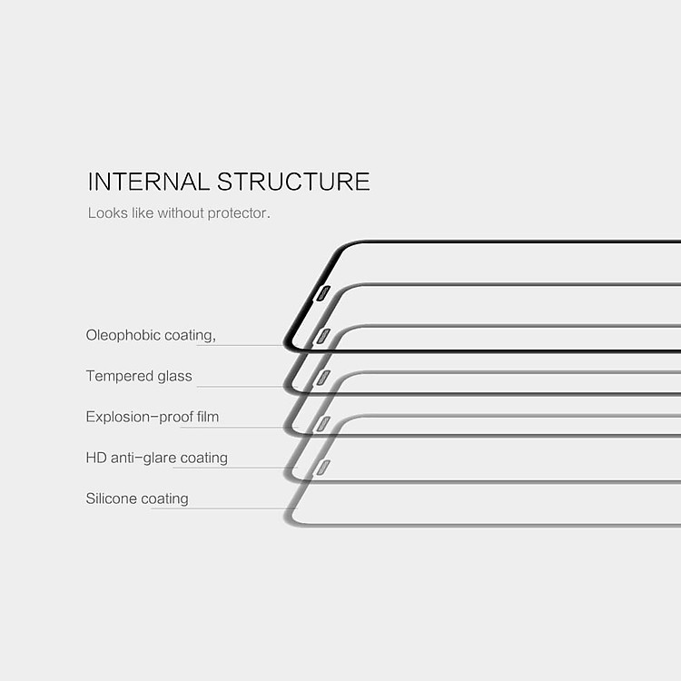 Nillkin Amazing 3D CP+ Max tempered glass screen protector for Apple iPhone 11 (6.1)