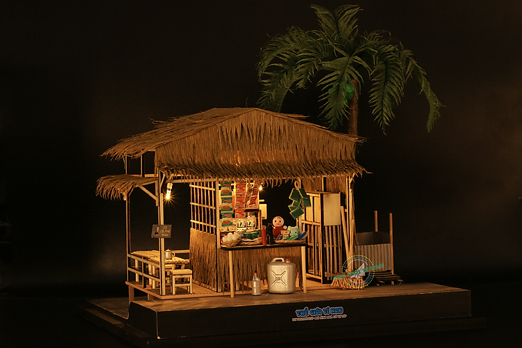mô hình miền tây sông nước bằng gỗ DIY MT02 - Điệu Hò Phương Nam (1)