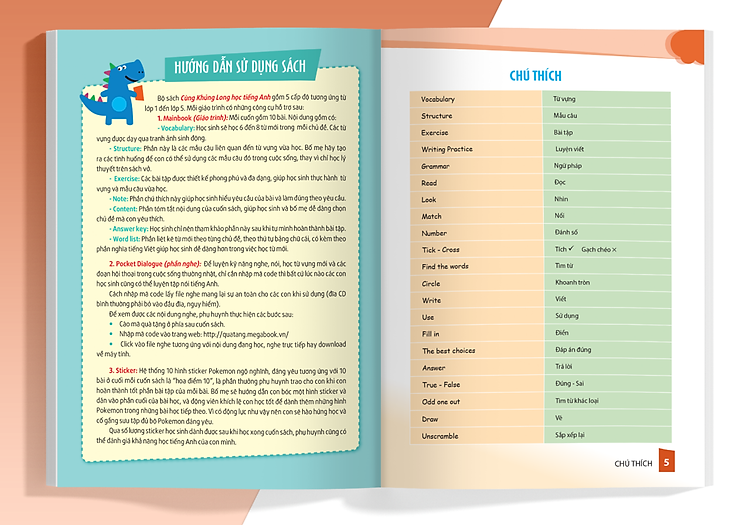 Cùng Khủng Long Học Tiếng Anh Theo Chủ Đề Lớp 4