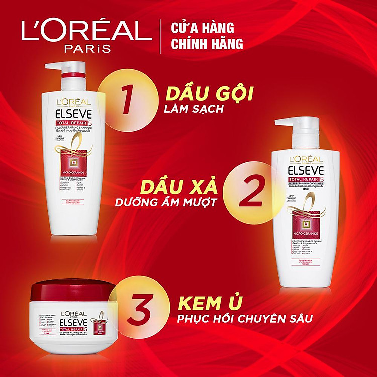 L'Oreal Paris Elseve Total Repair 5 Restoring Shampoo