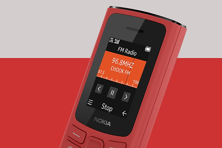 Dễ dàng cập nhật thông tin qua đài FM - ​Nokia 105 4G